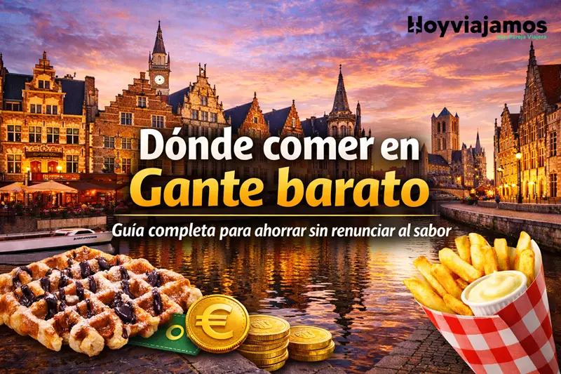 ¿Dónde comer en Gante barato? Guía completa Hoy Viajamos