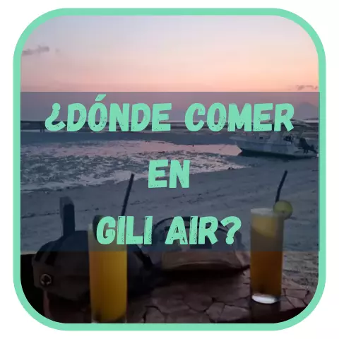 donde comer en gili air