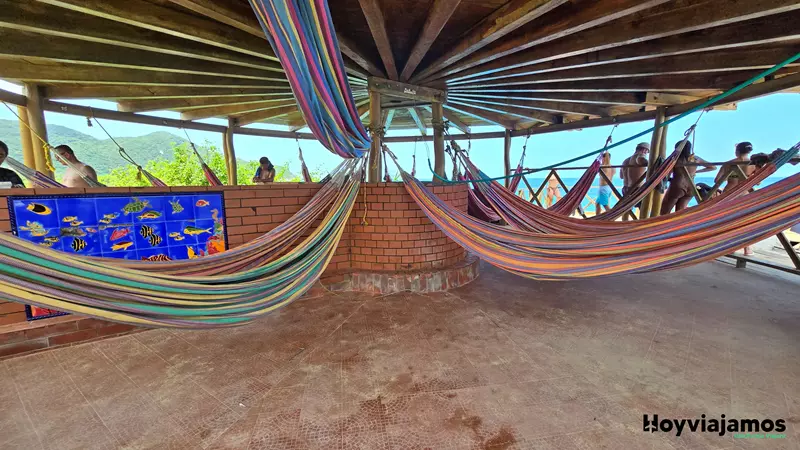 Hamacas para dormir dentro del Parque Tayrona, Hoy Viajamos
