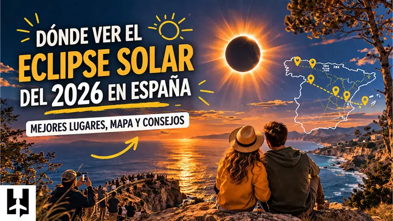 ¿Dónde ver el eclipse solar del 2026 en España? Mejores lugares para vivir un evento histórico