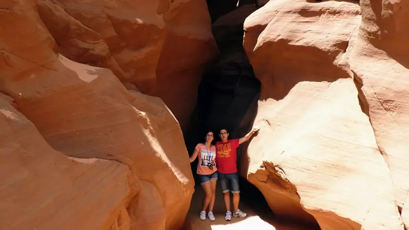 Entrada Antilope Canyon, ruta por la Costa Oeste de 15 días