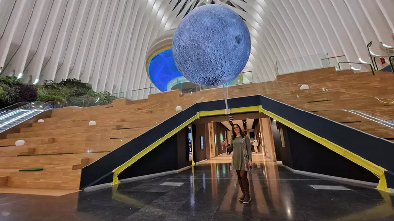 exposición apollo 11 en caixaforum valencia hoy viajamos