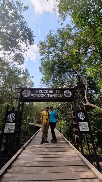 Entrada Parque Nacional, Klotok por Borneo