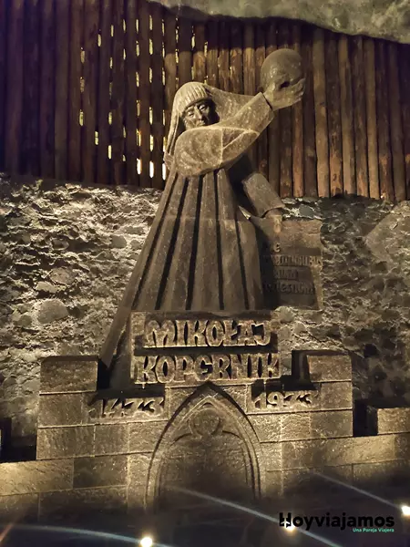 Escultura minas de la sal de Wieliczka