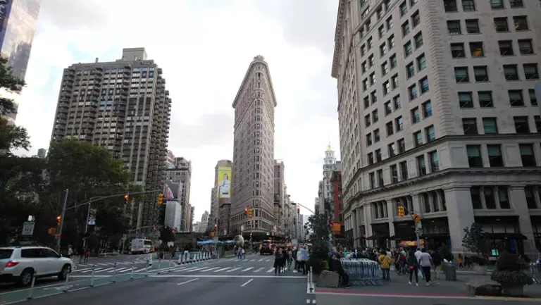 Flatiron, Nueva York en Navidad
