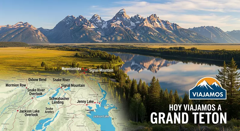 Grand Teton Estados unidos, hoy viajamos blog de viajes