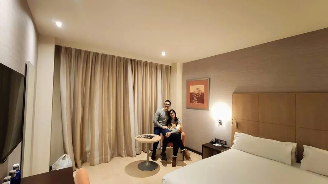 Hotel abba Huesca, habitación hotel abba