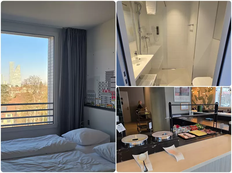 hotel en Basilea, Hotel B&B Basel, hoy viajamos
