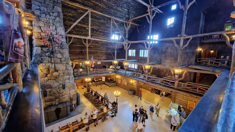 Visita el Gran Hotel ¿Qué ver en Yellowstone en 3 días?