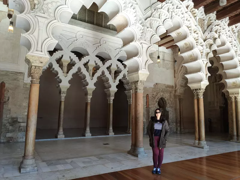 Interior Palacio de la Aljafería