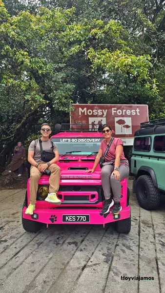 Jeep durante una excursión por Cameron Highlands en Malasia