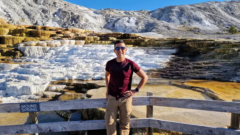 Mammoth Hot Spring ¿Qué ver en Yellowstone en días?