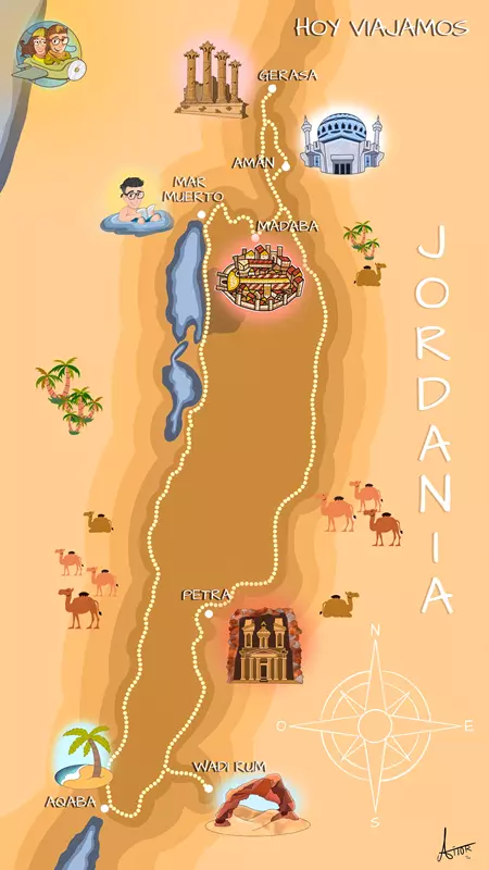 Ruta por Jordania de 7 días