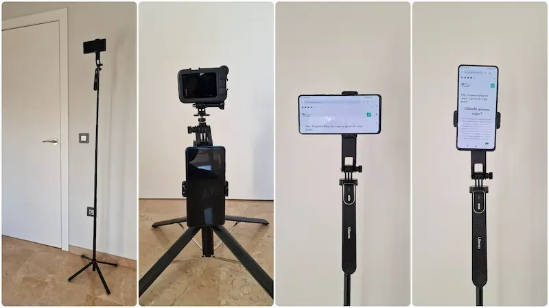 Mejor Palo Selfie y trípode de viaje