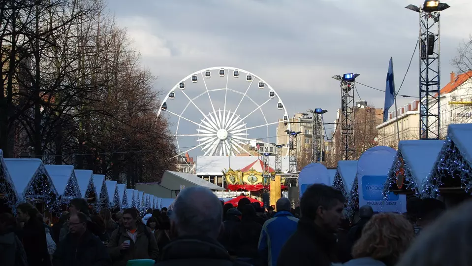 Mercados navideños en Bruselas