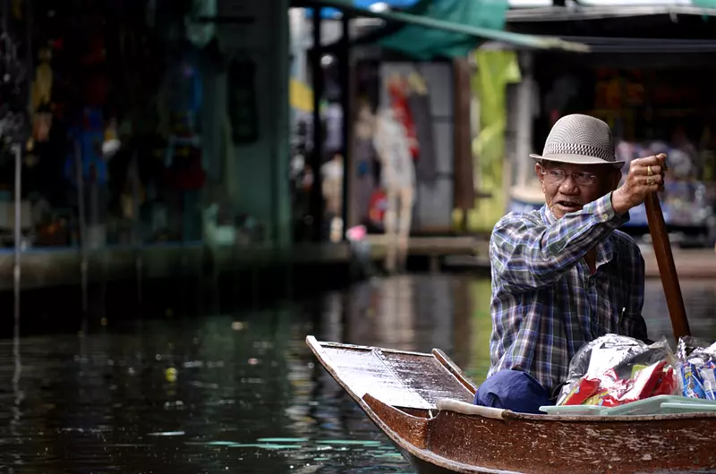 Mercado flotante, Mejor Seguro de Viaje para Tailandia