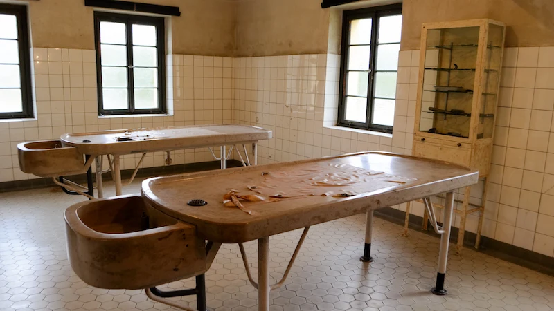 Sala autopsias Campo de Concentración Terezín