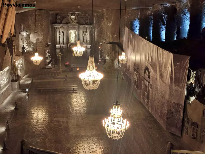 Capilla Santa Kinga minas de la sal de Wieliczka