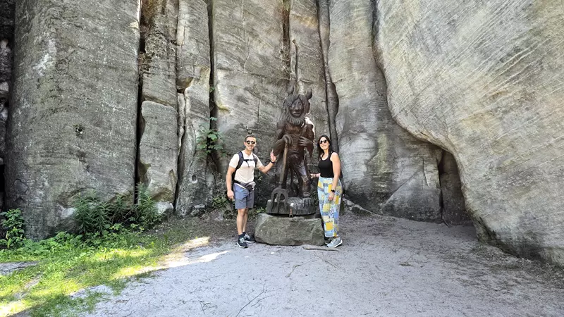 Las Rocas Adršpach-Teplice, donde se rodó Narnia