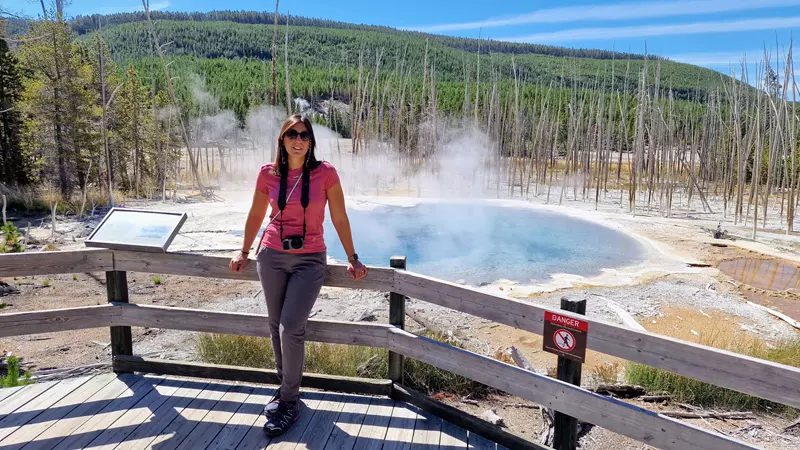 Norris Geyser Basin que ver en Yellowstone  Hoy Viajamos