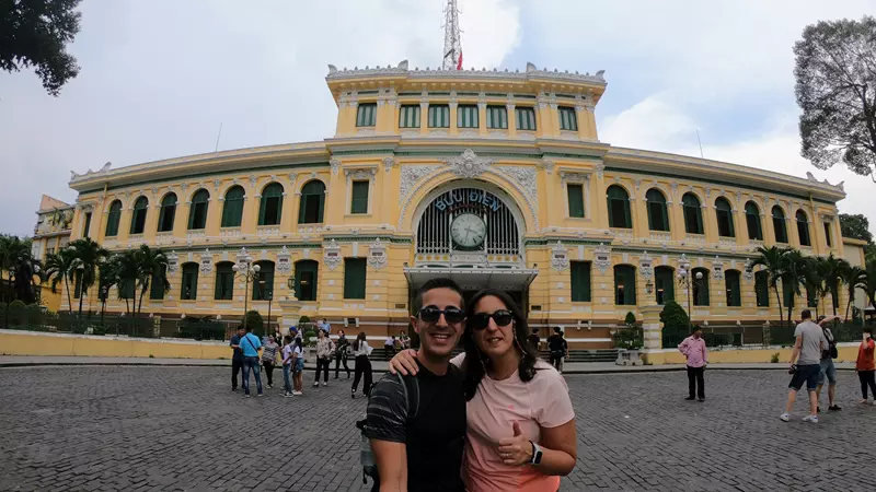 Que ver en Ho Chi Minh, Oficina de correo 