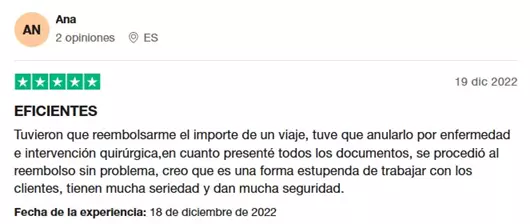 intermundial opiniones positivas hoy viajamos Mejor seguro de viaje