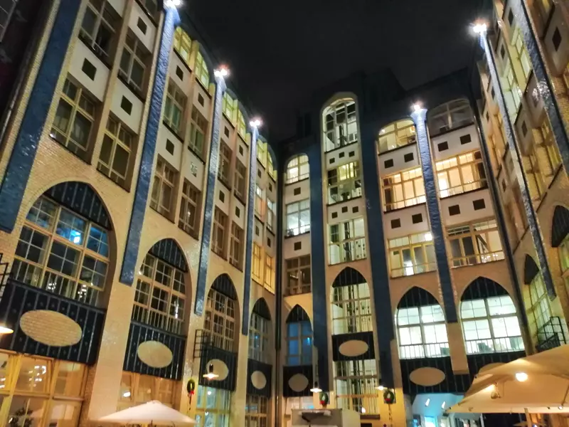 Patios interiores, Free tours por Berlín