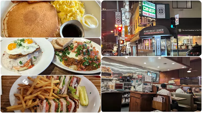 Pinecrest Diner, donde comer en San Francisco