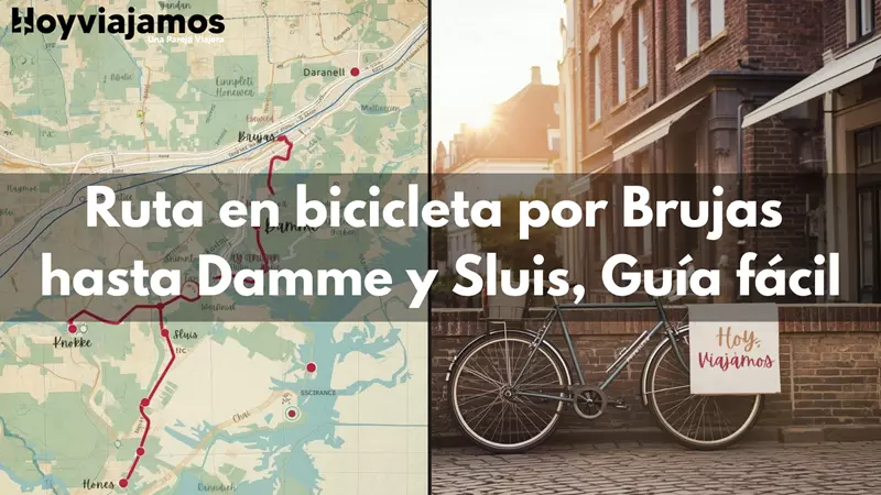 Ruta en bicicleta por Brujas, hasta Damme y Sluis (imprescindible si es tu primera vez)