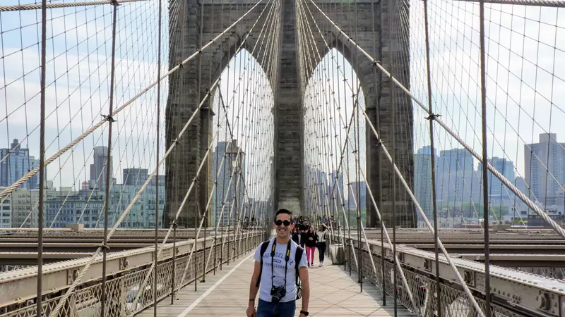 Puente de Brooklyn, Ruta por la Costa Este de los EEUU