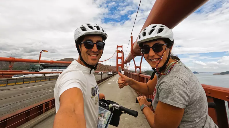 Cruzar el Puente Golden Gate la mejor opción