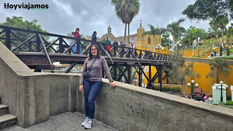 Puente de los suspiros en Barranco, Lima