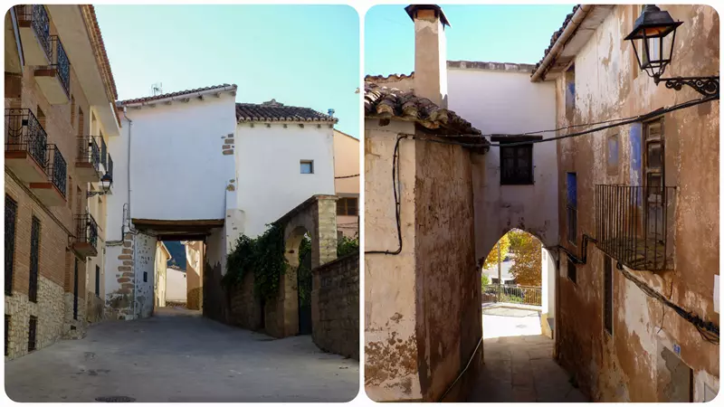 Portales antiguos de la ciudad, que ver en Arcos de las Salinas