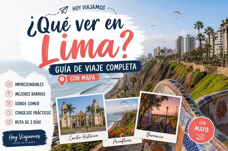 ¿Qué ver en Lima? Guía de Viaje, Hoy Viajamos