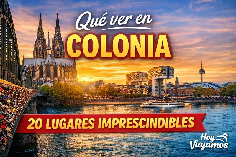 ¿Qué ver en Colonia en dos días? Hoy Viajamos
