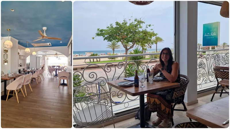 Azura playa de Gandía restaurante