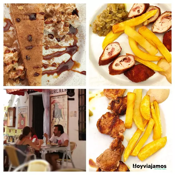Platos que probamos en el restaurante El Burlaero de Córdoba