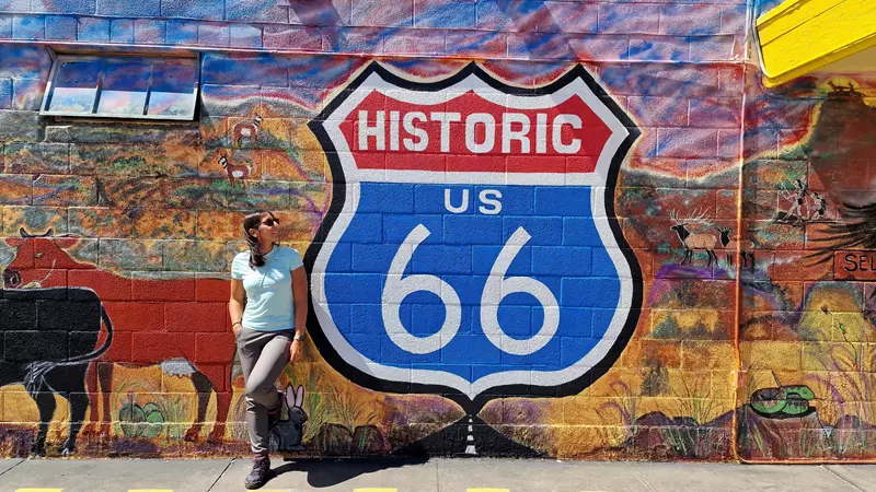 Cartel Ruta 66, Ruta por los Parques Nacionales de EEUU