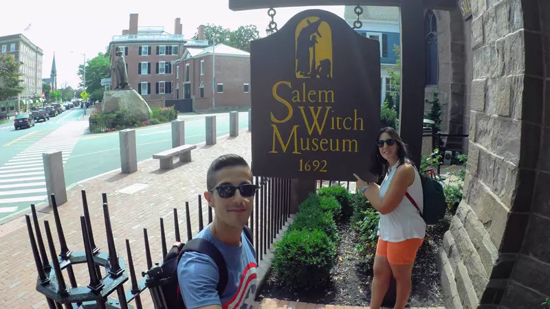 Salem museo brujera, Ruta por la Costa Este EEUU