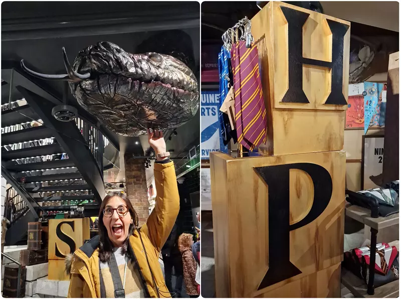 Serpiente, Tienda de Harry Potter Nueva York