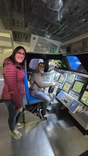 Simuladores dentro del parque