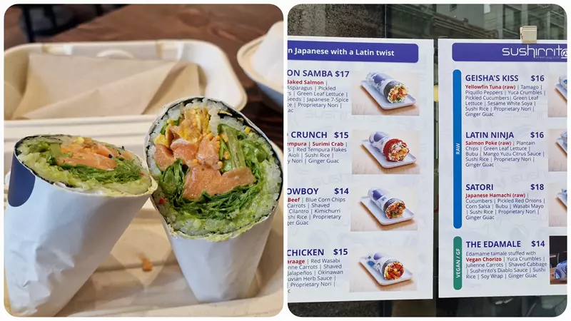 Sushirrito, donde comer en San Francisco
