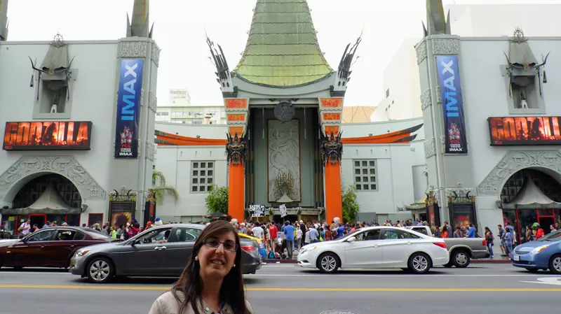 Teatro chino paseo de la fama, ruta por la Costa Oeste de Estados Unidos