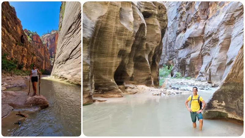 The Narrows, Rutas en Zion National Park