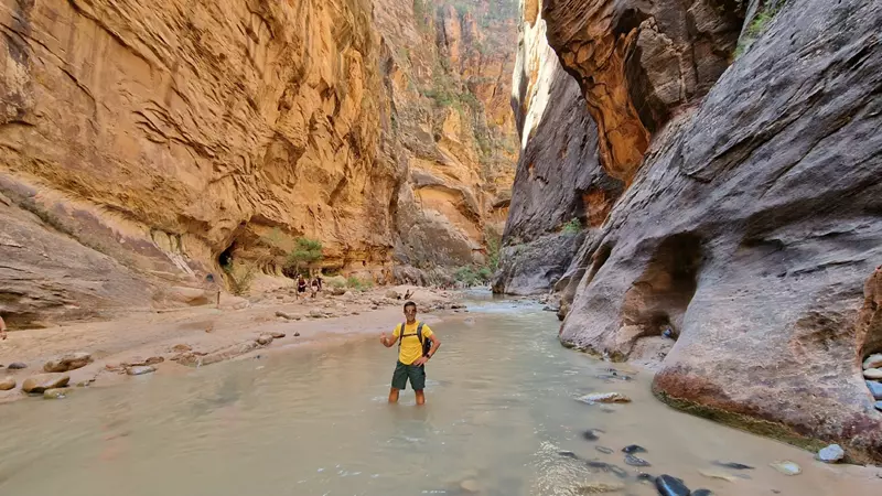 Parte ruta The Narrows, Rutas en Zion National Park
