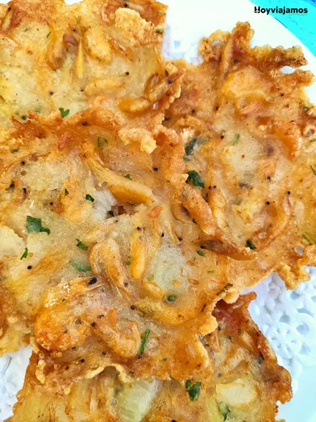 tortilla de camarones