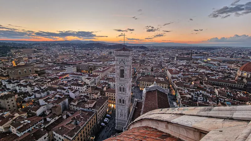 vistas desde el duomo, free tours en florencia