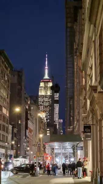Vistas al Empire, Nueva York en Navidad
