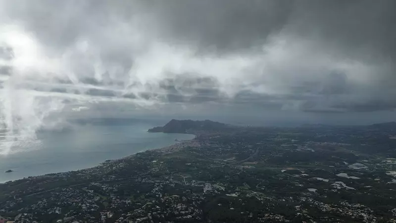 Vistas de la Costa Blanca, ruta del forat de Bernia