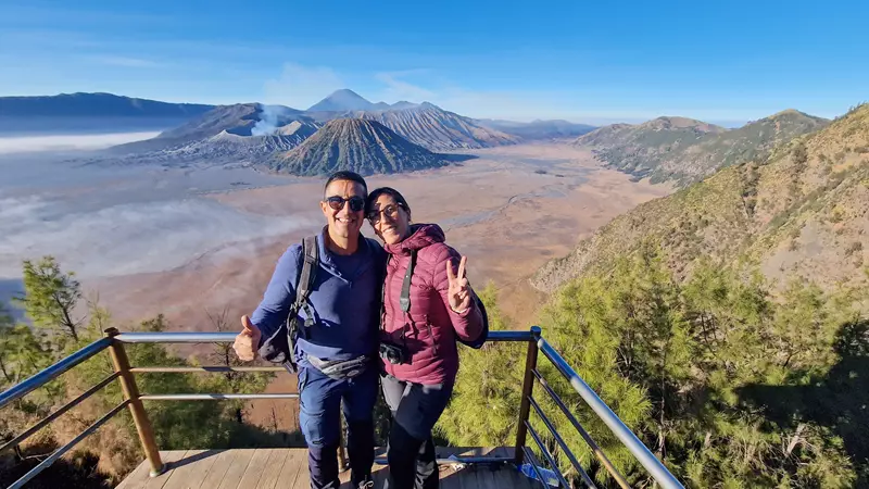 Volcán Bromo, Ruta por los Volcanes Bromo e Ijen